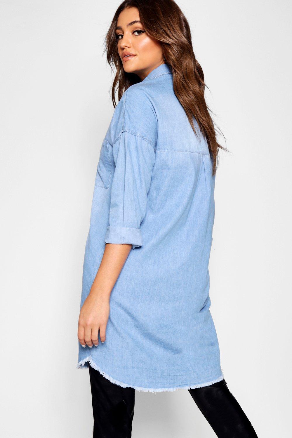 Longline 2024 chambray shirt